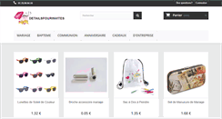 Desktop Screenshot of detailspourinvites.com