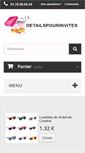 Mobile Screenshot of detailspourinvites.com